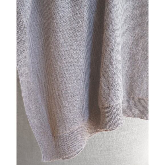 Fabric Junkies Lightweight 100% Alpaca Throw Blanket / OATMEAL - Picture 1 of 2